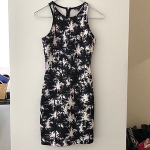 Guess palm print dress